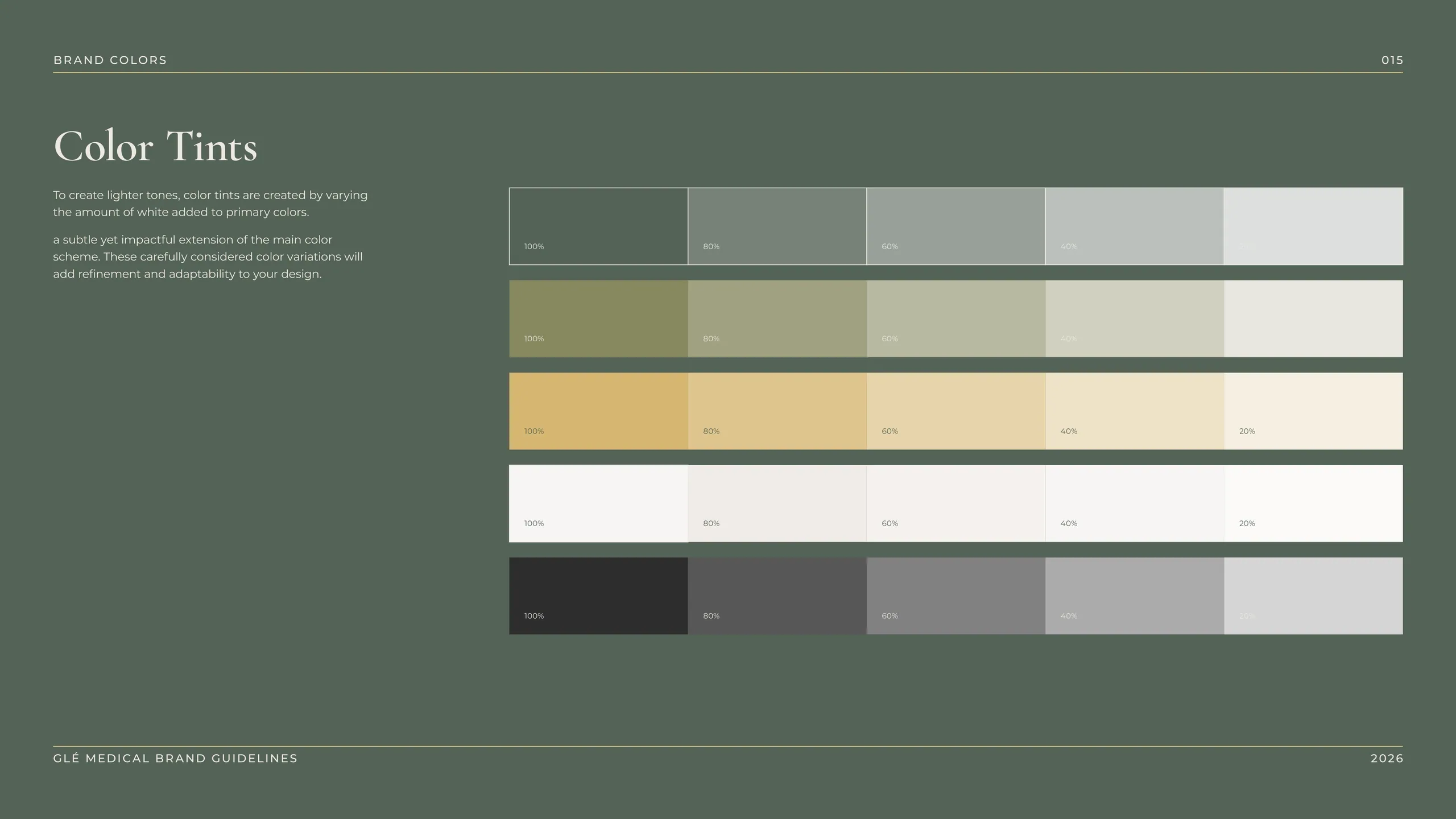 Glé Medical brand identity 7